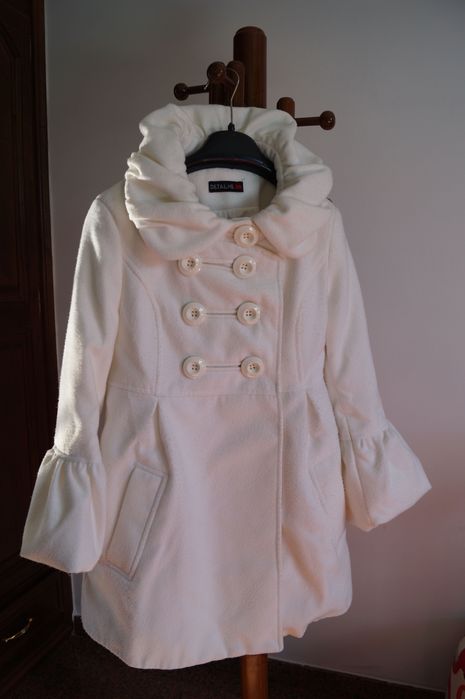 Sobretudo/Casaco Branco da Detalhe