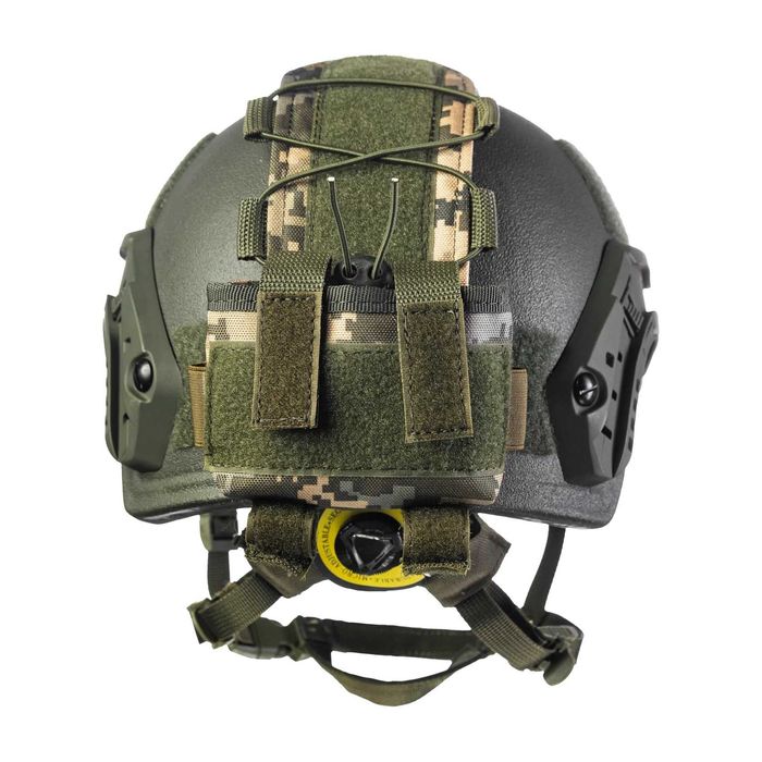 Підсумок (подсумок) противаги з кордури на шолом (на каску). Піксель.