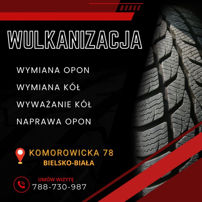 Wymiana opon   naprawa opon  wulkanizacja