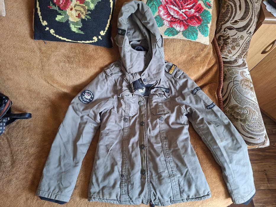 Khaki Kurtka Zimowa Khujo, rozmiar L