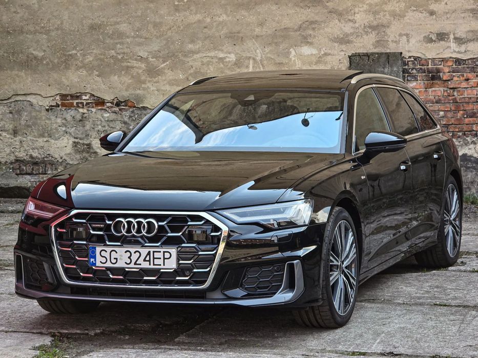 Audi A6 Avant 40TDI Quattro S-line Cesja dociąg HD matrix skrętna oś Bang jak nowy