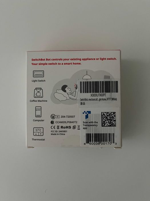 SwitchBot Hub Mini + Bot