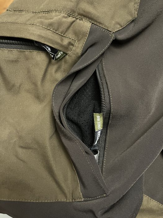 SwedTeam woskowane spodnie myśliwskie trekkingowe