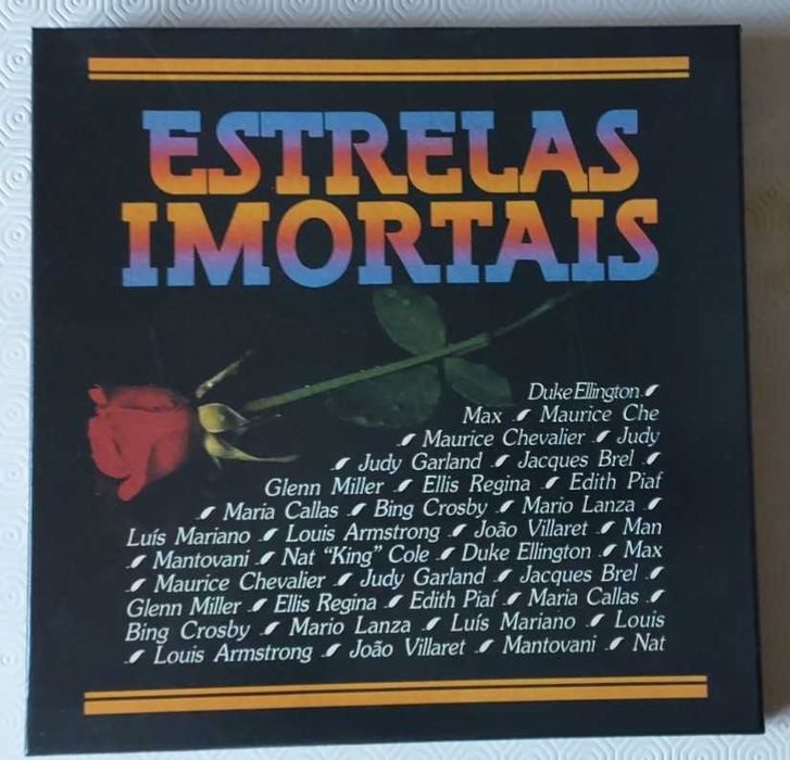 Estrelas Imortais Coleção de 8 LP Vinil