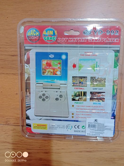 Consola jogos 4 em 1