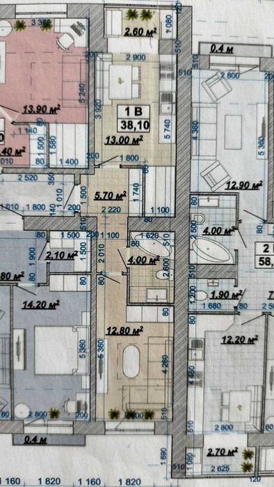 Дешева видова 1к квартира, Івано-Франківськ,