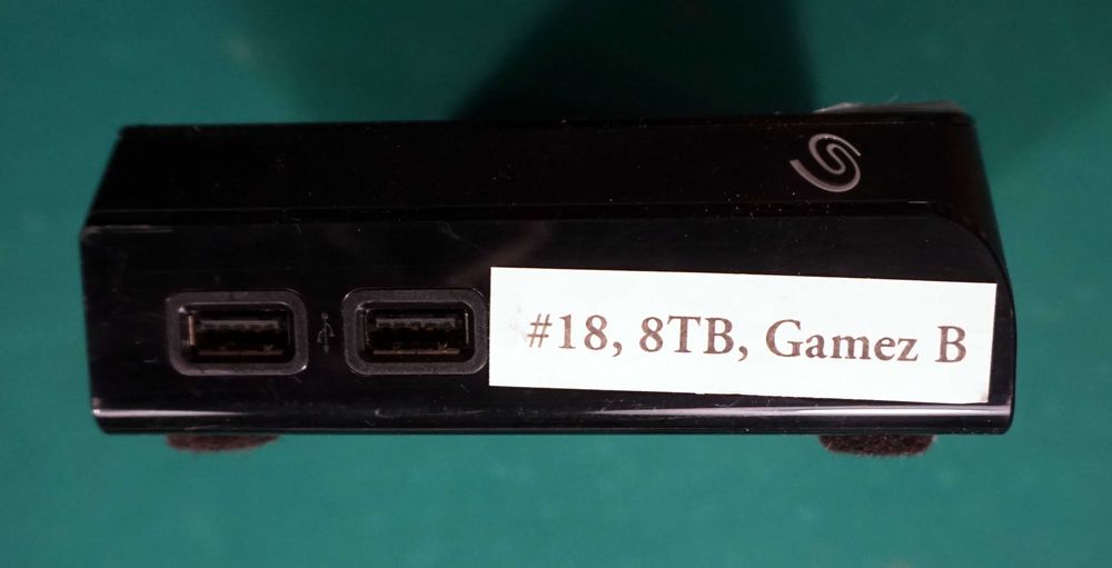 HDD #H18 - 8TB Seagate Backup Plus Hub USB - używany