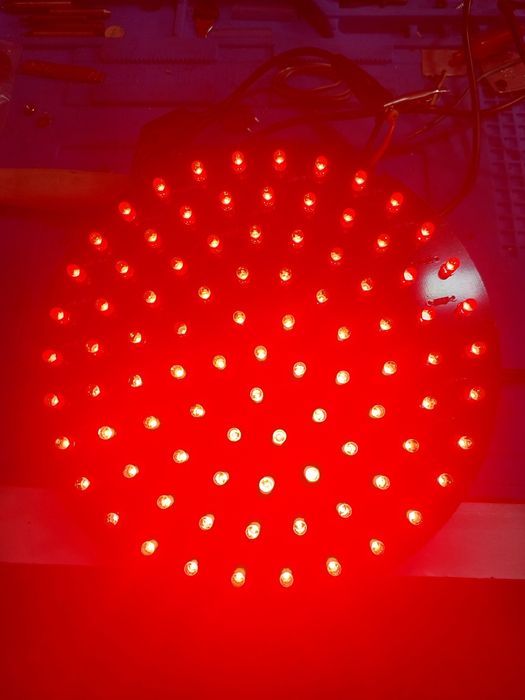 Semáforos placa de leds