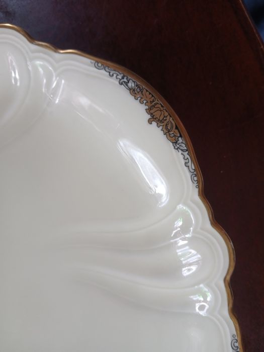 Rosenthal ecru Viktoria patera z uszami