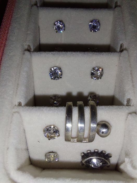 Сережки пусети срібні s925 на закрутках