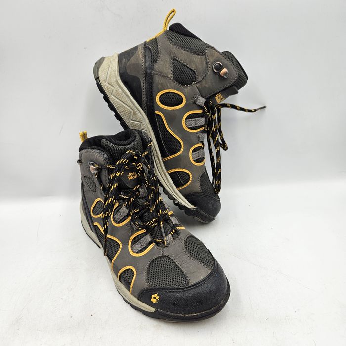 Buty Trekkingowe Dziecięce Jack Wolfskin  Texapore Szare Rozmiar 32