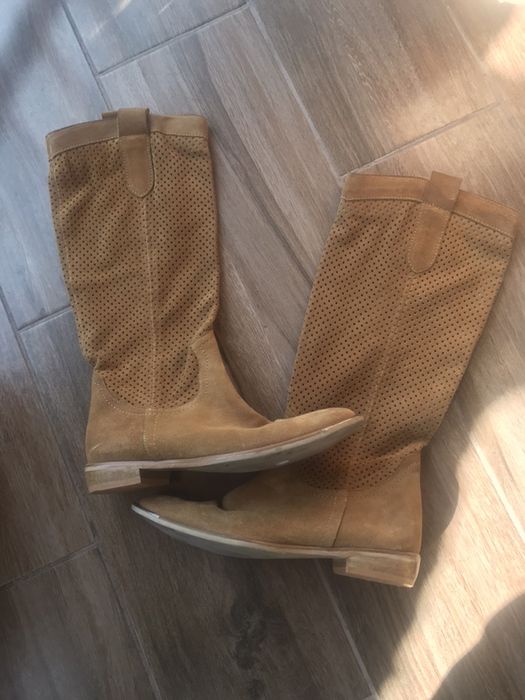 Buty kozaczki jesienne skora naturalna r 38