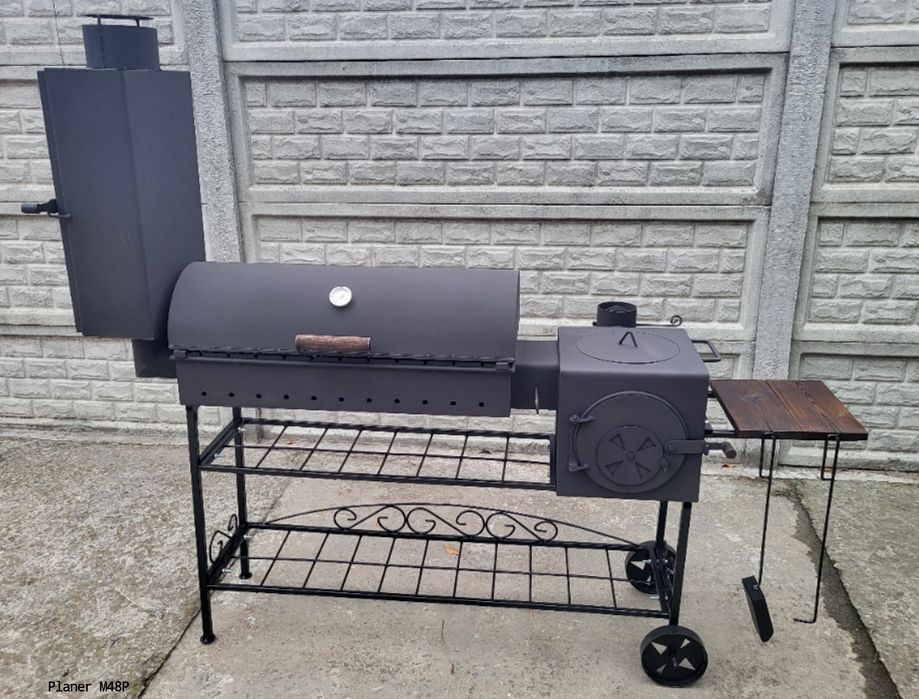 • 80+ Моделей в Наявності • 5мм! Мангал Коптильня з Пічкою під Казан