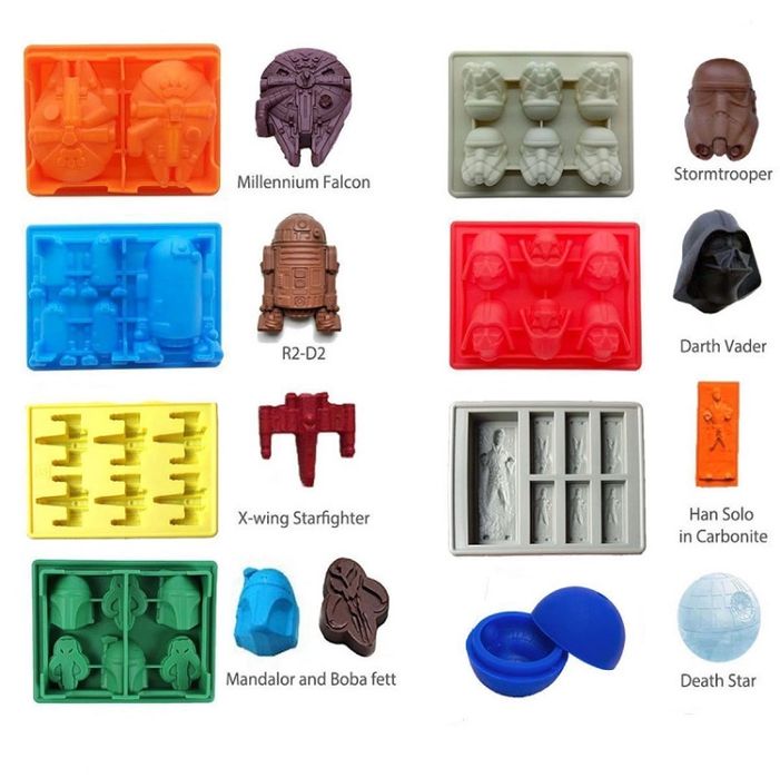 Formas p/ chocolate, gomas, bolachas, STAR WARS- LEGO- Dinos-Urssinhos
