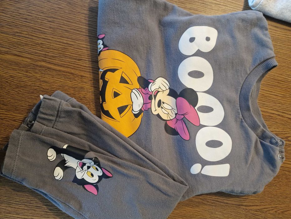 dresy 2 komplety 92 cm dreski h&m myszka minnie
