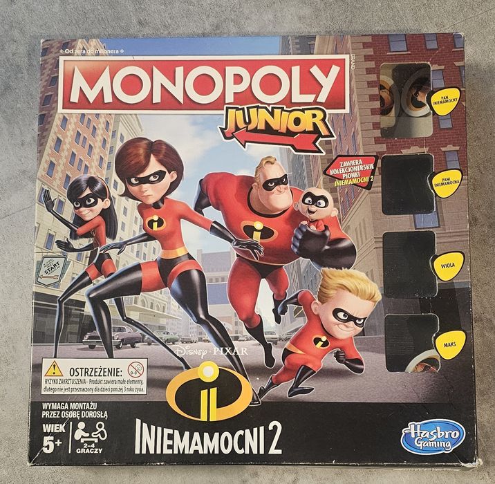 Monopoly Junior Iniemamocni2, gratis maskotki