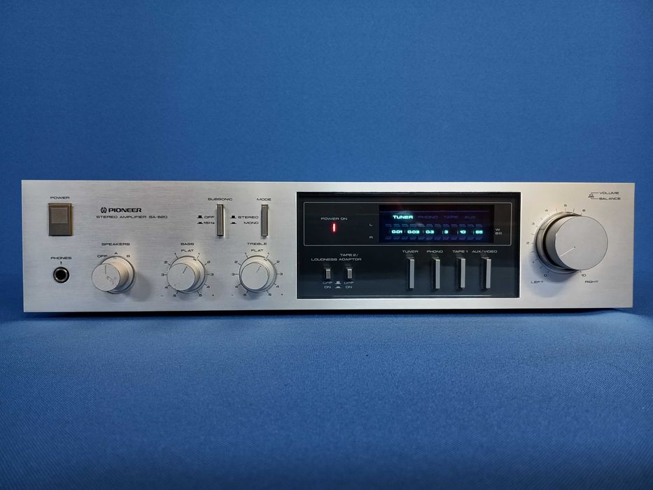 amplificador PIONEER SA 620 (2 x 45watts)