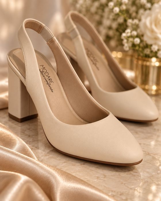 Sapatos elegantes da Modare Ultraconforto. Tam 38.