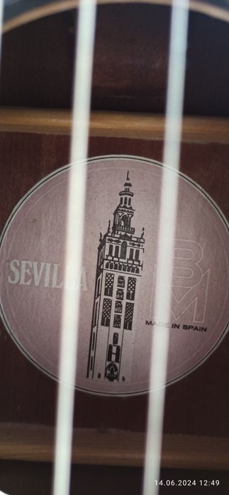 Sevilla gitara made in Spain