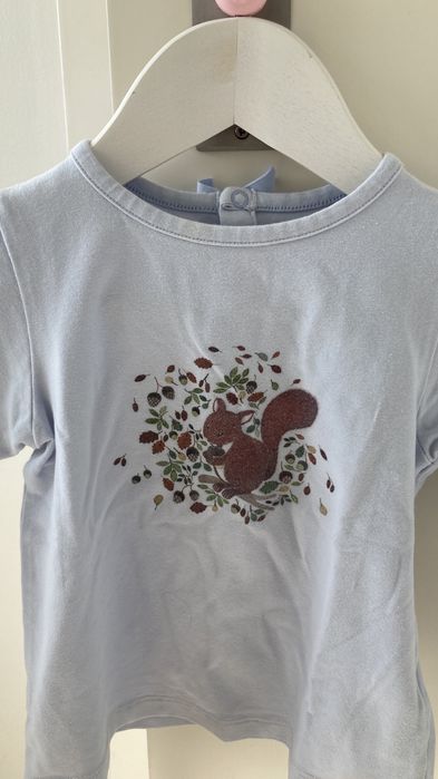 T-shirt Jacadi azul clara 36 meses