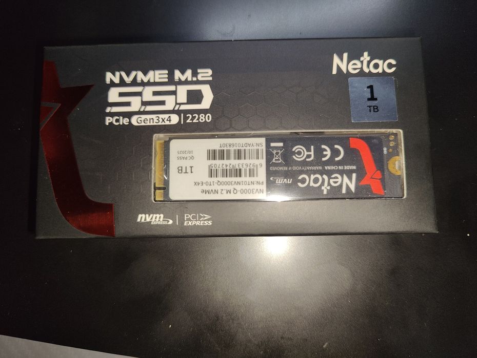 SSD 1 tb NVNe M2 Netac