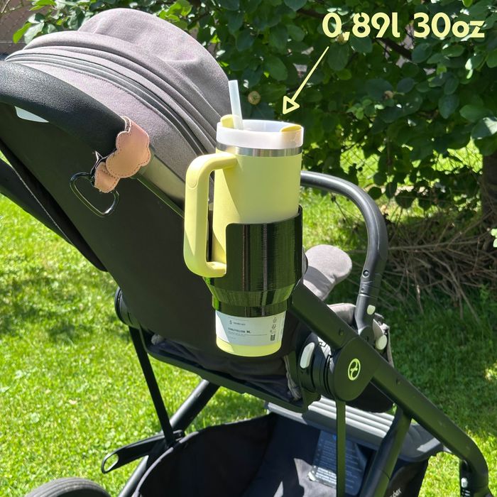 Uchwyt na kubek termiczny Stanley 30oz 40oz do wózka CYBEX połysk