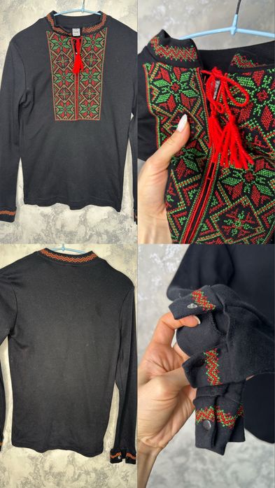 Вишита кофтина лонг 140р вишиванка