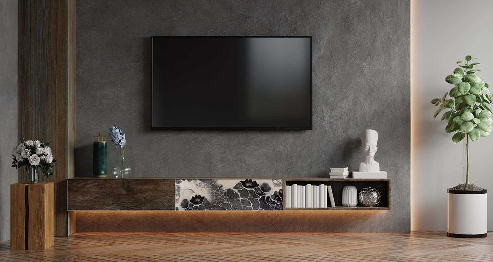 Fronty meblowe, artystyczne - ręcznie malowane metodą pouringu