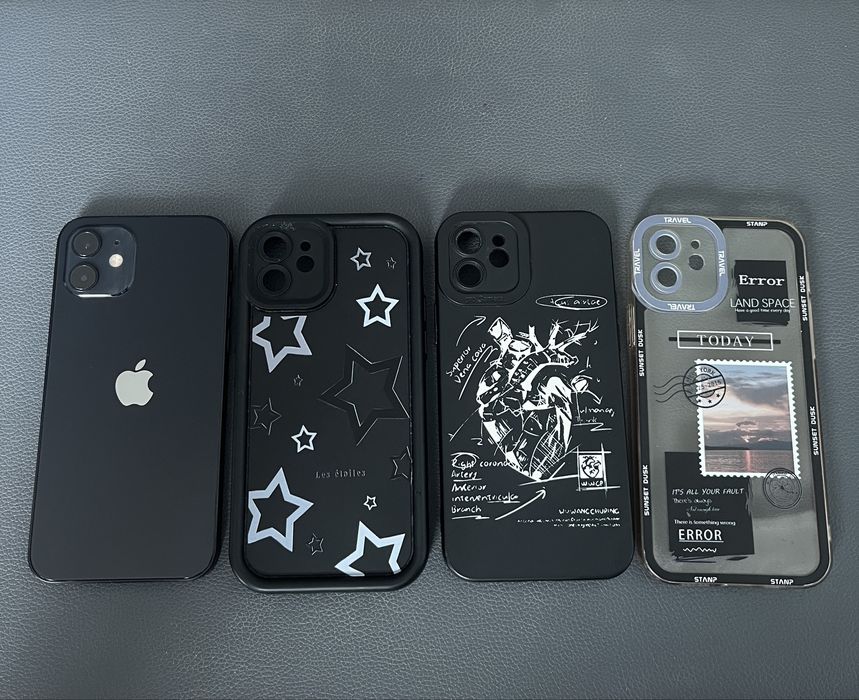 Telefon czarny iphone12