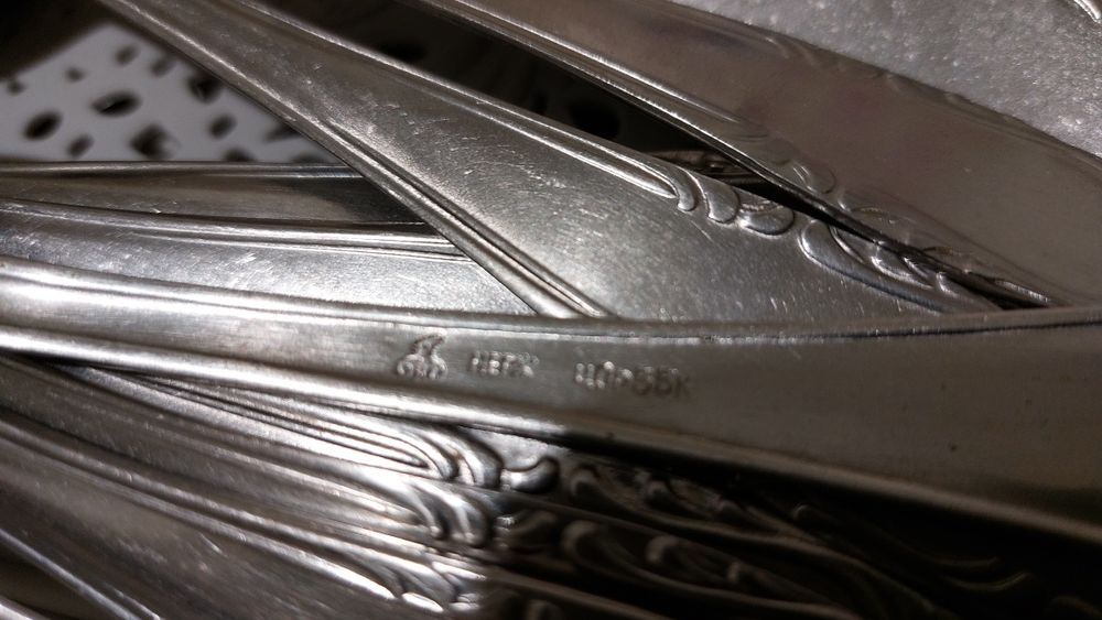 Столові прибори СССР нержавіюча сталь