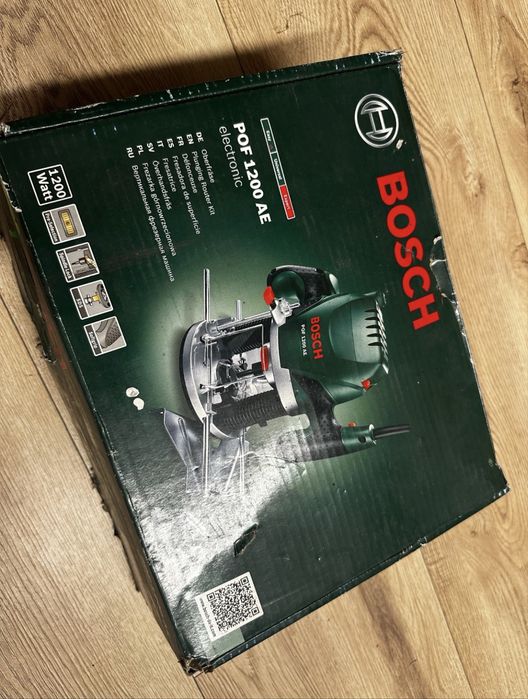frezarka górnowrzecionowa bosch POF 1200 AE