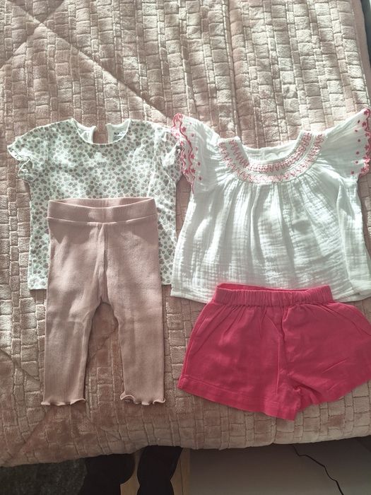Roupa variada menina 3-6m
