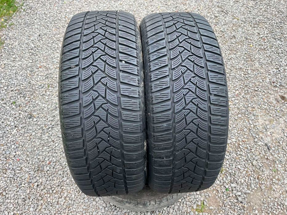 Opony 215/60R16 Dunlop WinterSport 5 Zima 2sztuki 5,33mm bieżnika