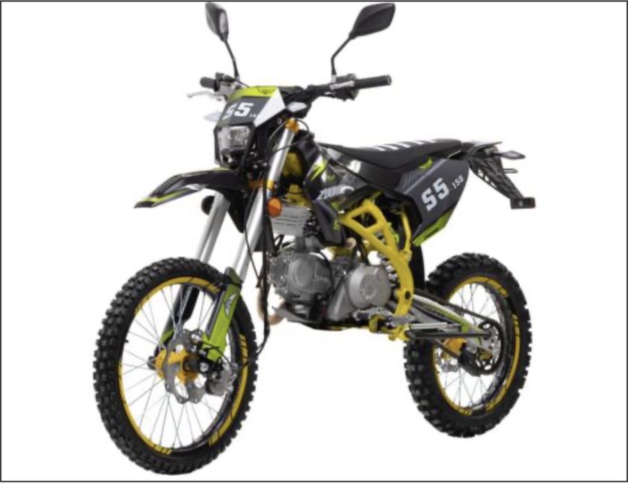 NEW‼️ Пітбайк ZUUMAV S5-125 , S5-150