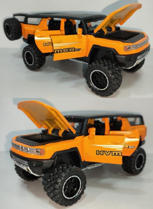 Hummer EV SUV модель 1:24 ТМ Автопром XHD  Металл Звук Свет
