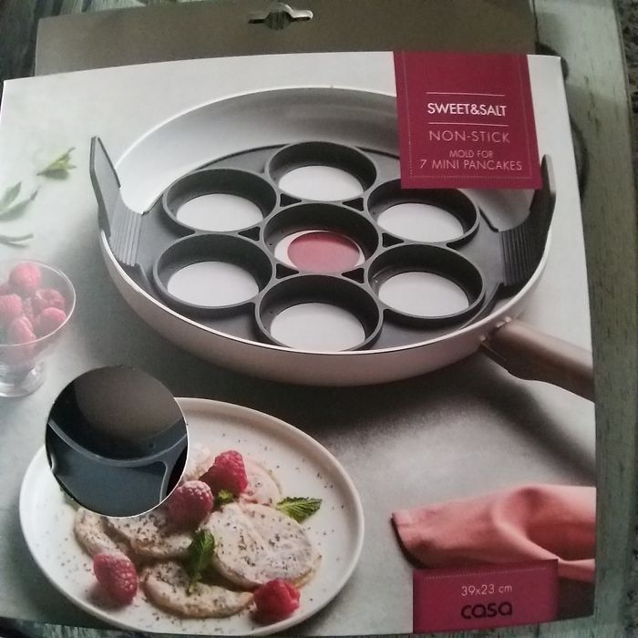 Forma para brioche , Panquecas e Dispara Biscoitos