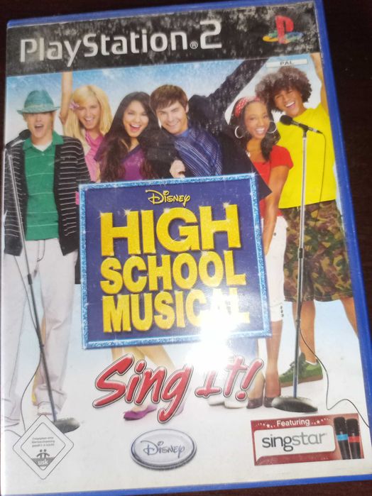 PS2 gra high School musical (potrzebny mikrofon) disney Wałbrzych sing