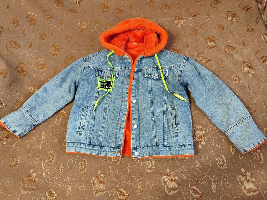Куртка джинсова тепла