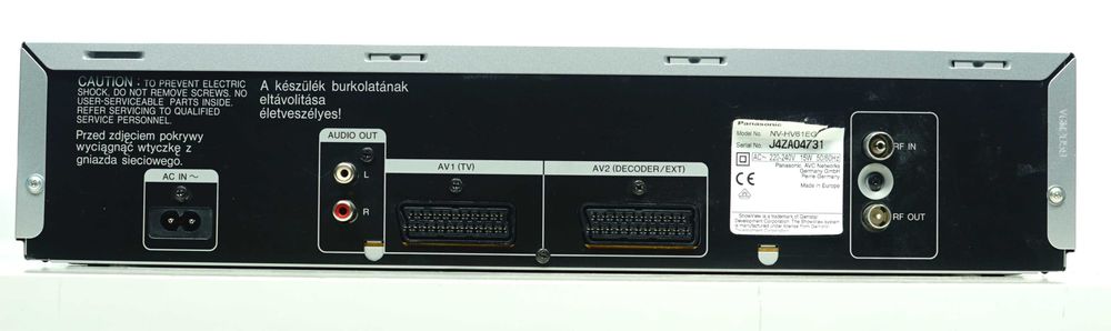 Magnetowid VHS Panasonic NV-HV61 6 głowic Hi-Fi