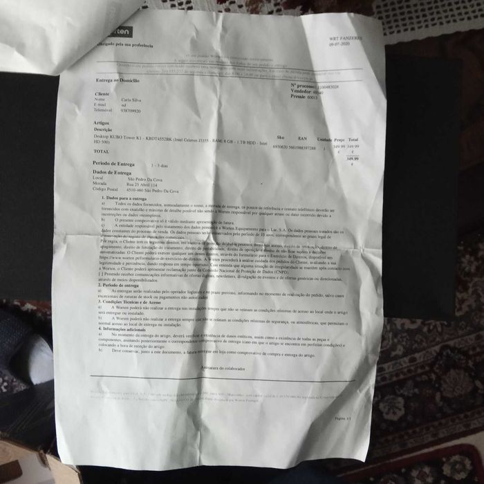 Torre de computador KUBO K1 com garantia