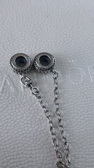 Charms/łańcuszek zabezpieczający, do Pandora, Srebro S925