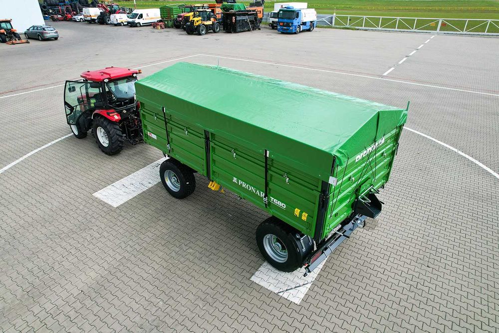 Przyczepa paletowa Pronar T680 plandeka Gratis PT610, PT612, PT512 510