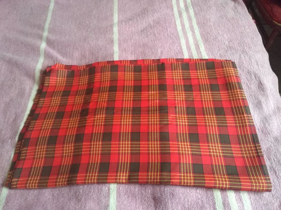 Тканина шотландка нова