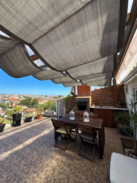 Duplex T3 | Terraço , Lareira & Churrasqueira