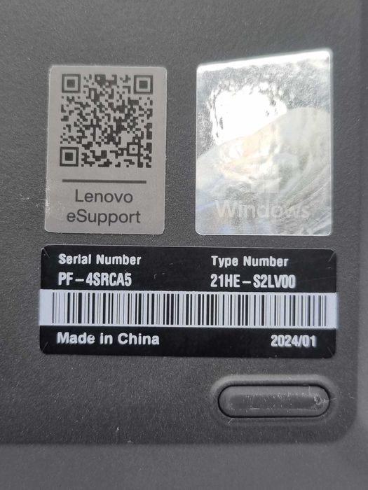 Laptop Lenovo Thinkpad T14 Gen 4 Core i7 32GB/512GB SN: PF-4SRCA5