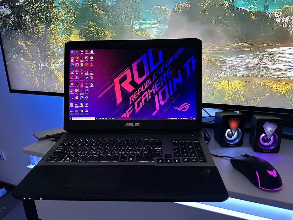 ИГРОВОЙ Asus ROG + Комплект Девайсов