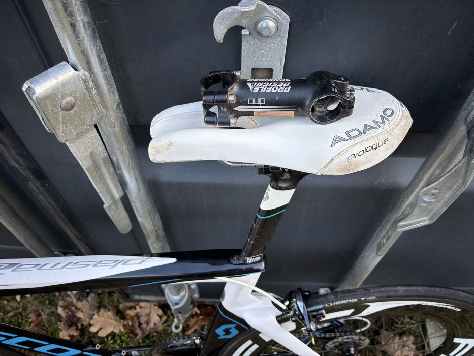 Rower triathlonowy czasowy TT Scott Plasma 2 koła FFWD carbon