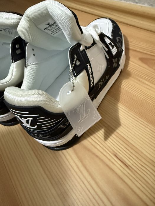 Buty LV trainer nowe nie uzywane czarno biale