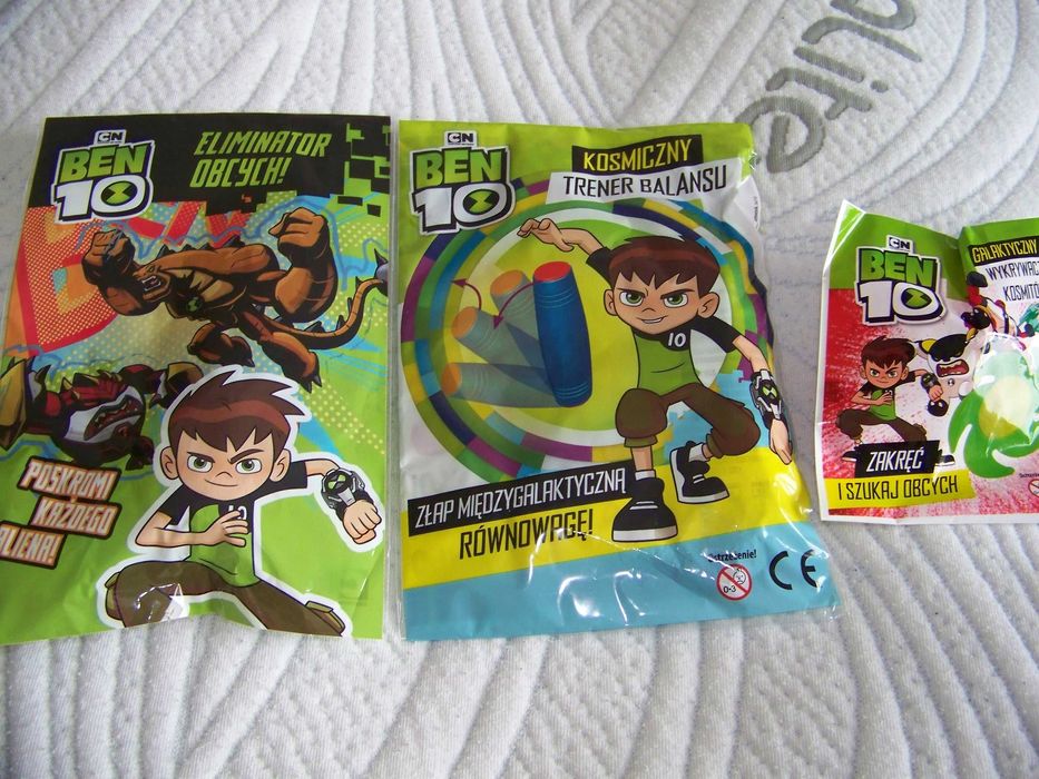 Ben Ten 10 zabawki z gazetki kosmiczny trener balansu, eliminator obcy
