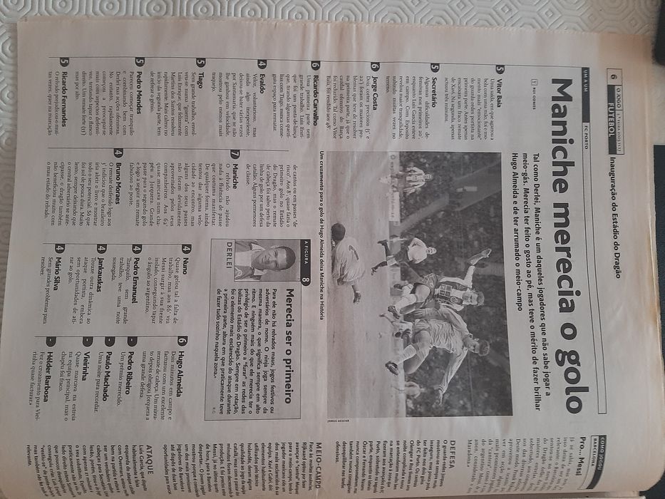 Mágico, Estádio do Dragão, Novembro de 2003